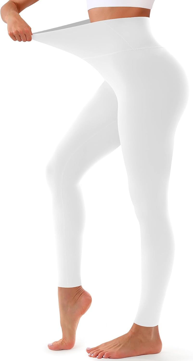 1 Pack Leggings for Women Butt Lift High Waisted Tummy Control No See-Through Yoga Pants Workout Running Leggings