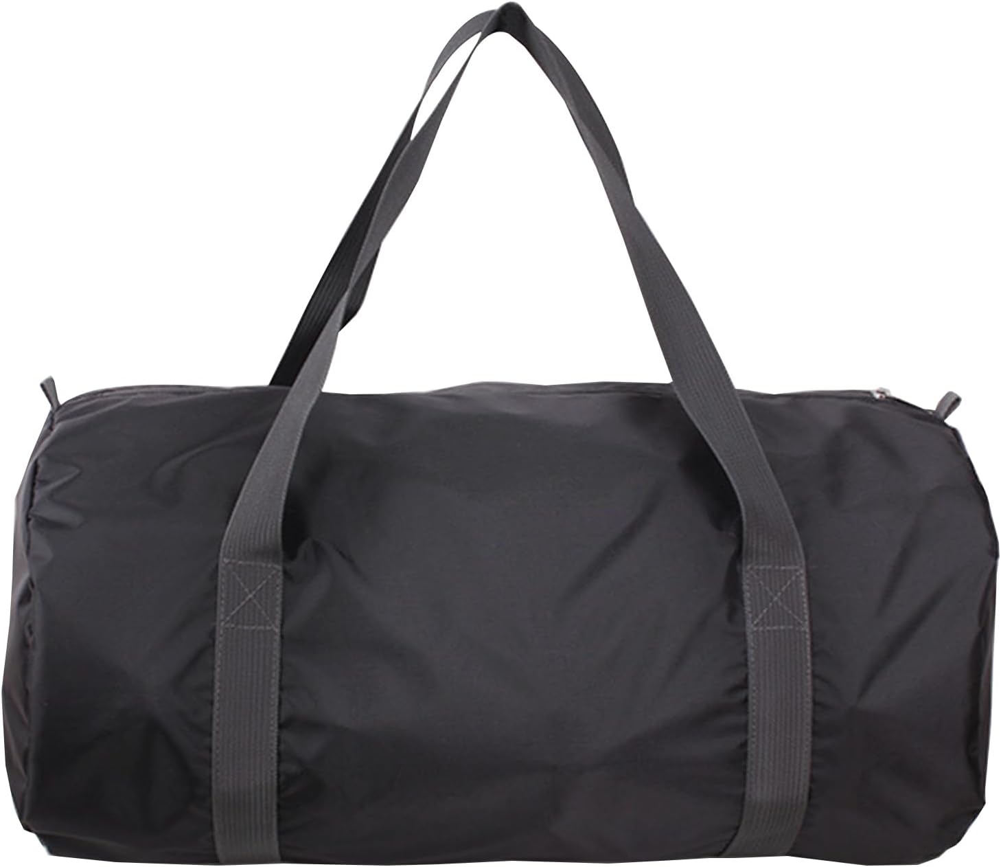 Travel Bag Foldable,Portable Lightweight Gym Bag,Sports Duffel Bags for Women&Men - for Camp, Fitness, and Short tours, shopping, Black, S, Portable