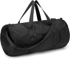 Small Duffel Bag 20" Foldable Gym Bag for Men Women Duffle Bag Lightweight with Inner Pocket for Travel Sports - Black