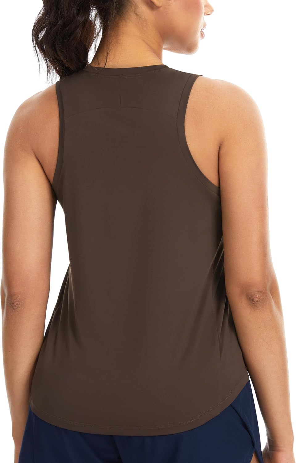 Women's Racerback Workout Tank Tops Soft Breathable Yoga Running Sleeveless Athletic Shirts