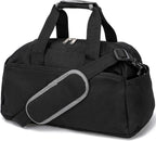 Small Gym Bag 35cm for Women Men Mini Duffel Bag for Travel Sports Lightweight Carrying Bag, Black, 35 cm x 20 cm x 20 cm, Small Bag
